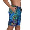 Men's Shorts Males Board Colorful 3D Printed Stylish Swim Trunks Abstract Art Fast Dry Sportswear Plus Size Short Pants