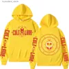 Sweats à capuche pour hommes Sweatshirts Anime Cartoon Game Culte de l'agneau Double face graphique à capuche hommes femmes polaire surdimensionné vêtements de sport drôle sweat L240315