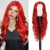 Gratis verzending voor nieuwe mode -items in voorraaddichtheid Braziliaanse body wave fringe pruik haar simulaiton mens met pony geen volle kanten voorpruiken