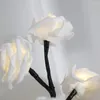 Lâmpadas de mesa LED Rose Flower Tree Lamp 32 Artificial Bonsai Night Light Grande Decoração para Casa Dia dos Namorados Branco Quente
