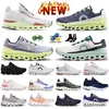 Sur Cloudmonster Chaussures de course Femmes imperméables tout noir blanc orange Baskets pour hommes Nova Pink Femmes Surfer X 3 Runners Roger DHgate Designer Sneakers 5 Sports 36-45