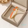 Bracelet de créateur bracelets de créateur pour femmes design de haute qualité diamant cent bracelet de corps dur boîte à bijoux cadeau de Noël très belle bonne