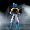 Action Toy Figures 18cm anime z Super Saiyan Blue Gogeta PVC Action Figure Model Toys Desktop Decoraction For Children Gifts