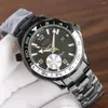 Zegarek na rękę Automatyczne samozwańcze mechaniczne zegarek mężczyzn Waterproof Miyota Ruch Sapphire Crystal Ceramic Bezel Luminous