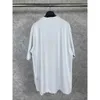 Tasarımcı Balanciaga T Shirt Slide Hoodie Light Up Balenciages Yüksek Kalite Doğru Sürüm Doğru Versiyon Yüksek Kalite B BB Mektup Çıkartma Nakam Yıkanmış Su