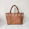 Botteg Venet high -end tassen voor draagtas handwoven vrouwen tassen grote capaciteit tote schouder onderarm modieuze moeder en kind zacht leer origineel 1: 1 met echt logo