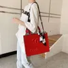 Factory Sells 85% Discount Brand Designer New Handbag Handbags New Fashionable and Tote Bag Womens Internet Red Texture Shoulder