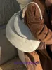 Bottgss otwory wentylacyjne designer tkane torby na ramię gemelli dla kobiet 2024 Nowy produkt popularny w Internecie Modna mroczna, casualna podwójna torba z prawdziwym logo