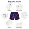 Men's Shorts Man Board Neon Casual Beach Trunks Colorful Splatters Print Quick Drying Sports Fitness Plus Size