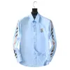 Мужские классические рубашки, маленькая лошадь, блузка с вышивкой, длинная роскошная однотонная приталенная повседневная деловая одежда, клетчатая рубашка с длинными рукавами, обычный M-4XL #08 816