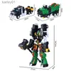 Transformation toys Robots 3 Morphing Modes Transforming Robot to Car Toy Korea Cartoon Brothers Anime Transformation Car Tank Airplane Toys yq240315