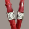 Damenuhr, Designer-Herrenuhr mit mehrfarbigem Lederarmband, hochwertige 25/27-mm-Edelstahl-Quarzwerkuhren, orologio uomo sb073 C4