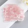 Natural Rose Quartz Eye Mask Massager Jade Relax Sleep Massage Tools Care Stone Face Cooling 240313