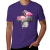 Canotte da uomo FlamingoCollage in acquerello e inchiostro T-shirt Abiti estivi Divertenti camicette T-shirt