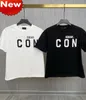 23SS MEN TSHIRT D2 DSQ ICON GG半袖コットントップスティーポロシルツデザインシャツメンズティーデザイナー男性女性TシャツDT8085928907