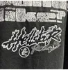 Hellstar Fun Graffiti imprimé t-shirts à manches été nouveaux t-shirts à col rond pour hommes et femmes en vrac