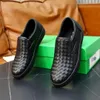 Luxury Brand Veneta Intrecciato Slip-On Sneakers Shoes Woven Leather Men Trainers Comfort Oxford Walking Wholesale Footwear EU38-46