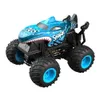 4WD RC -bil med LED -lampor 2.4G Radio Remote Control Off Road Control Trucks Boys Toys for Children 240308