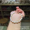 Pulsera de mujer con perlas naturales de agua dulce, 10 hebras, accesorios de moda elegantes de gama alta, regalo de joyería