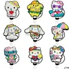 Drinking Sts 13Colors Girls Cute Bow Cats Kuromi Melody Sile St Toppers Accessories Er Charms Reusable Splash Proof Dust Plug Decorati Ot9X8