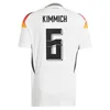 2024 유로 컵 독일 플레이어 버전 축구 저지 24/25 Sane Kimmich Kroos Musiala 축구 셔츠 풀 크루그 Havertz Muller Maillots de Football Uniform