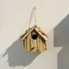 Yueji Creative Drifting Bird's Nest Handmade Garden Outdoor Animal Small Wooden House Decoration Batch