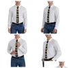 Bow Ties DND DICE NECKTIES UNI 8 CM حذار الضيق من ربطة عنق الزنزانة المبتسمة للرجال يرتدون اليومية Gravatas Drop Del Otsan