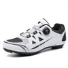 Sapatos de ciclismo masculino auto-travamento mtb tênis off-road mountain bike malha dirt bike corrida feminino