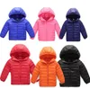 Down Coat Multi 2021 vinterbarn barn långa jacka pojkar jumpsuit flickor över knä ljusa huva varma parkor outwear4558149