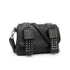 Bolsas de ombro marca vintage rebite designer mensageiro saco feminino crossbdoy moda crânio punk senhoras na moda bolsas aleta