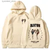 Moletons masculinos Moletons Venda Quente Rapper J Cole Buxton Com Capuz Harajuku Mens Oversized Manga Longa Com Capuz Unissex Moda Fleece Homem Moletom Streetwear L240315