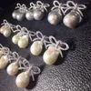 Stud Earrings Bowkont Design Baroque Pearl Natural Keshi Jewelry Handmade Lady Gifts