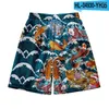 Herren-Shorts, hawaiianischer Strand und Damenbekleidung, 3D-Digitaldruck, lässiger Modetrend, Paar-Hosen