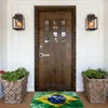 Carpets National Flag Bathroom Non-Slip Carpet Extruded Brazil Living Room Mat Entrance Door Doormat Floor Decoration Rug