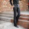 남자 양복 2024 캐주얼 한 옷 팬츠 봄 가을 편안한 통기성 패션 단단한 바지 스트레이트 긴 남성 t266