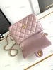 10A mini torba damska torba Pearl Flap Bag 24 p High End Sheepskin Single Ramerz po przekątnej torbie w pasku