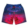 Men's Shorts Bathing Suit Abstract Art Gym Summer Fashion Cool Beach Custom Surfing Fast Dry Trunks