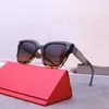 Fashion Designer Sunglasses Classic Eyeglasses Outdoor Beach Sun Glasses For Man Woman 5 Color with box
