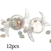 Jewelry Pouches 12Pcs Candy Shaped Box Clear Beads Storage Containers Lovely Display Case For Small Parts Crafts Cufflinks Party