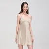 Vêtements de nuit pour femmes Luxe Mulberry Slik Slip Robe 22mm Femmes Chemise de nuit en soie Pyjamas en gros