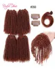 kinky curly Synthetic hair weave bundles 200g 12inch Brazilian hair bundles cuticle aligned hair2256164