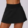 Short actif d'été Slim avec poches de Yoga, jupes courtes Ultra Mini, exercice de gymnastique, course à pied, Fitness, Tennis, sport Anti-lumière