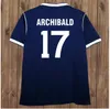 Scotland Retro Soccer Trikots Weltmeisterschaft Blue Kits Klassiker Vintage Schottland Retro -Fußball -Hemd Tops Hendry Lambert Equipment Haus 88 89 91 93 94 96 98 00 1978 1986 1988