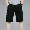 Cargo Shorts Men Summer Casual Mulit-Pocket Shorts Men Joggers Shorts Trousers Men Breathable Big Tall 42 44 Large Size 240312