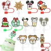 Drinking Sts Childhood Mouse Cats Sile St Toppers Accessories Er Charms Reusable Splash Proof Dust Plug Decorative 8Mm/10Mm Drop Deliv Ot5Ma