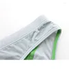 Underpants roupa interior homens calcinha retalhos ropa interior hombre macio jockstrap gay sexy briefs cueca masculina