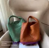 Bolsos de hombro Bottgss Ventss Hop de lujo para mujer 2023 Nuevo bolso tejido de celebridades de Internet de gran capacidad para compras bolso casual para mujer de moda con logotipo real