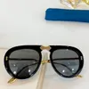 Occhiali da sole da donna pieghevoli pilota neri Cristalli incisi Donna Uomo Tonalità estive Sunnies Lunettes de Soleil Occhiali Occhiali da sole UV400 Eyewear