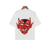 Mannen T-shirts 2024 Blutosatire Top Tees Mannen Vrouw Casual Korte Mouw Mode Lente Zomer Cartoon Patroon T-shirts