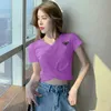 Luxury Women T Shirt Women Designer T Shirts Short Summer Fashion Casual With Brand Letter High Quality Pure Cotton Top